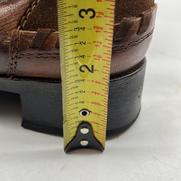 Earth Hemlock Almond Brown Leather shin High Boots Sz 6.5. MCA1820H - Picture 6 of 10